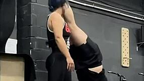 just doing my usual crossfit workout with some intense moves.