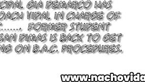 Kulisszák mögött: Nacho ráveszi, hogy viseljen gumidisznó orrot mielőtt leszopja az óriás farkát?