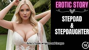 Stepdad Brides Give Stepdaddy a Wild Blowjob in Part 1