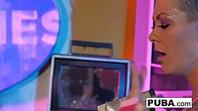 jezebelle and leya explore lesbian pussy pleasures