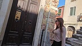 you turn me on with your big tits while i visit venice