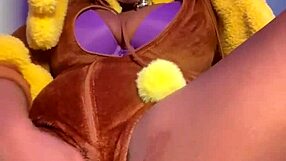 i squirted all over lopunny cosplay
