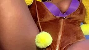 i squirted all over lopunny cosplay