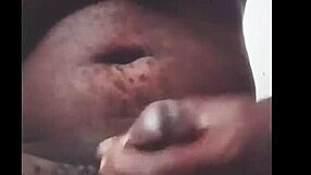 Jerking Off Big Black Cock Live