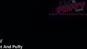 wetandpuffy - sexy babe ashley ocean orgasms while toying purple vibrator