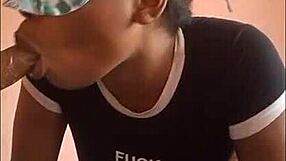 Amateur spreads tight hole for cowgirl fucking