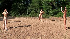 i love watching 4 girls play on a camping trip