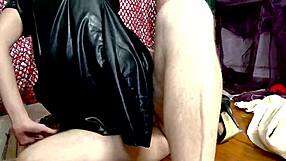 Leyre Blue gets her ass and pussy fucked hard with dirty talk in amateur scene