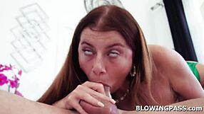 Stella Luxx Giving Her Best Pov Blowjob