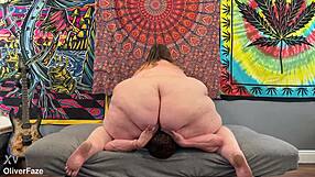 beautiful miss peach dropping big ass on face!