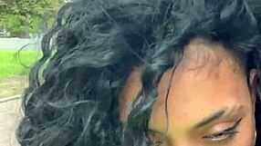 Latina Teen Sucks Black Cock In Buenos Aires Park