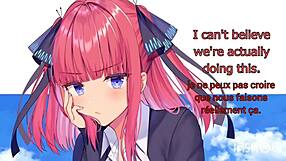 Intriguing joi instructions from the quintessential quintuplets in part one
