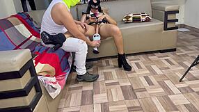 dirty secret, i watch my stepdaughter toy her pussy for wild pleasure