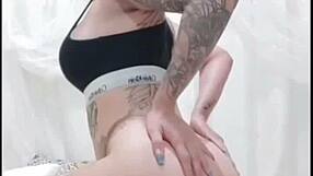 Naughty Latina Rachell Miranda Sits On Dildo For Solo Pleasure