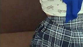 Latina Teen 18+ Learns From English Teacher In Miniskirt