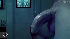 Black Widow Fucks Big Cock Hard!