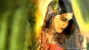 Sweet Indian Milf Performs Sensual Striptease Undressing