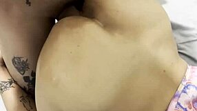 Friend intensely licks ass, fucks hard, cums in ass