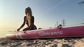 sup yoga with lush on the water public cum