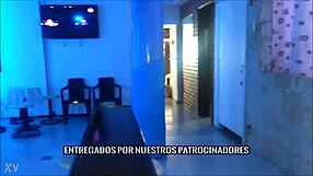 i went to this halloween party with my colombian friends, it was so fun