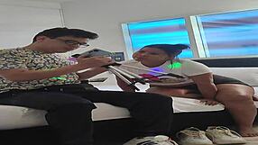 Mature whore cheats on husband licking ass of little step-nephew