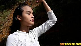 I tied down the tight latina cutie and fuked her ruffly in anal