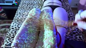 Tickling her sexy soles felt like pure bliss