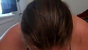 beautiful wife swallows huge jizz load