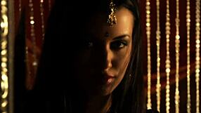 Indian Goddess Teases With Striptease And Body Reveal