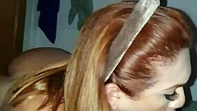 Nathalia Fontes Sucks Gringo in Crossdressing Scene