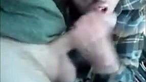 Twink Sucks Buddy's Cock After Long Day