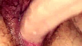 i can't stop fisting my hairy bbw pussy with that huge dildo until i squirt everywhere