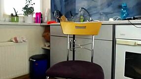 Sexydea plugged orgasm during solo masturbation