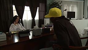 Milf Doctor Brooklyn Jade Exams Patient's Fat Black Dick Deepthroat