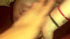 Slutty girlfriend deepthroats friend's cock and swallows cum