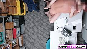 Redhead Teen Caught At Work By Police