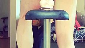 Tranny Babe Veronica Trains With Toys