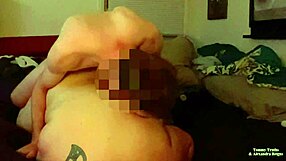 Huge Tit BBW Wife Teased by Monster Cock Creampie