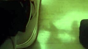 Friend has fun trashing my sneakers