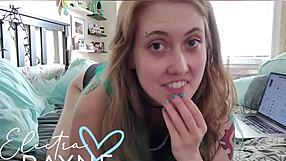 Making the toy disappear in my ass - teaser