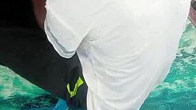 Pretty girl lost in bush gets fucked