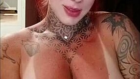 Dedicated to new viewers, watch this sexy redhead with big ass and tattoos 😘