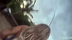 She took a wild anal ride while watching the sunrise on the beach