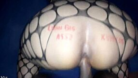 big white ass in interracial scene