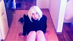 Tranny Babe Veronica Trains With Toys