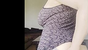 cute teasing compilation of blonde big tits ass boobs big ass natural tits