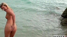 Sammi's Beach Body Video - Sammi St Clair Dominates with Strapon!