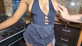 latina teen stepsister shares homemade secrets with sensual assfucking