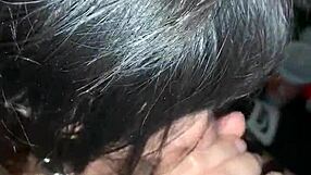 Sexy Teen Sucking Sloppy Dick with Toys, Cum on Tits