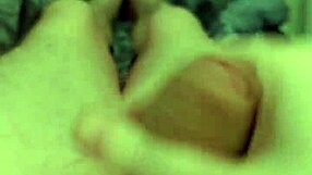 quick solo masturbation with big monster cock.